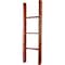 Ekena Millwork 15"W x 48"H x 3 1/2"D Vintage Farmhouse 3 Rung Ladder, Barnwood Decor Collection, Salvage Red DECR015X048X04LDRRD - alternate 5